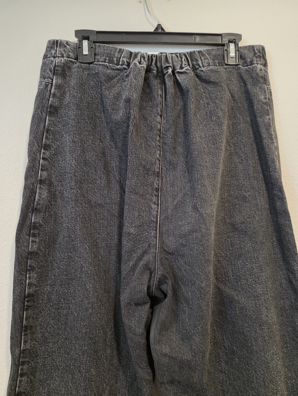 Rachel Comey Barrie Zip Front Straight Leg Washed Black Jean Pants - Picture 7 of 9
